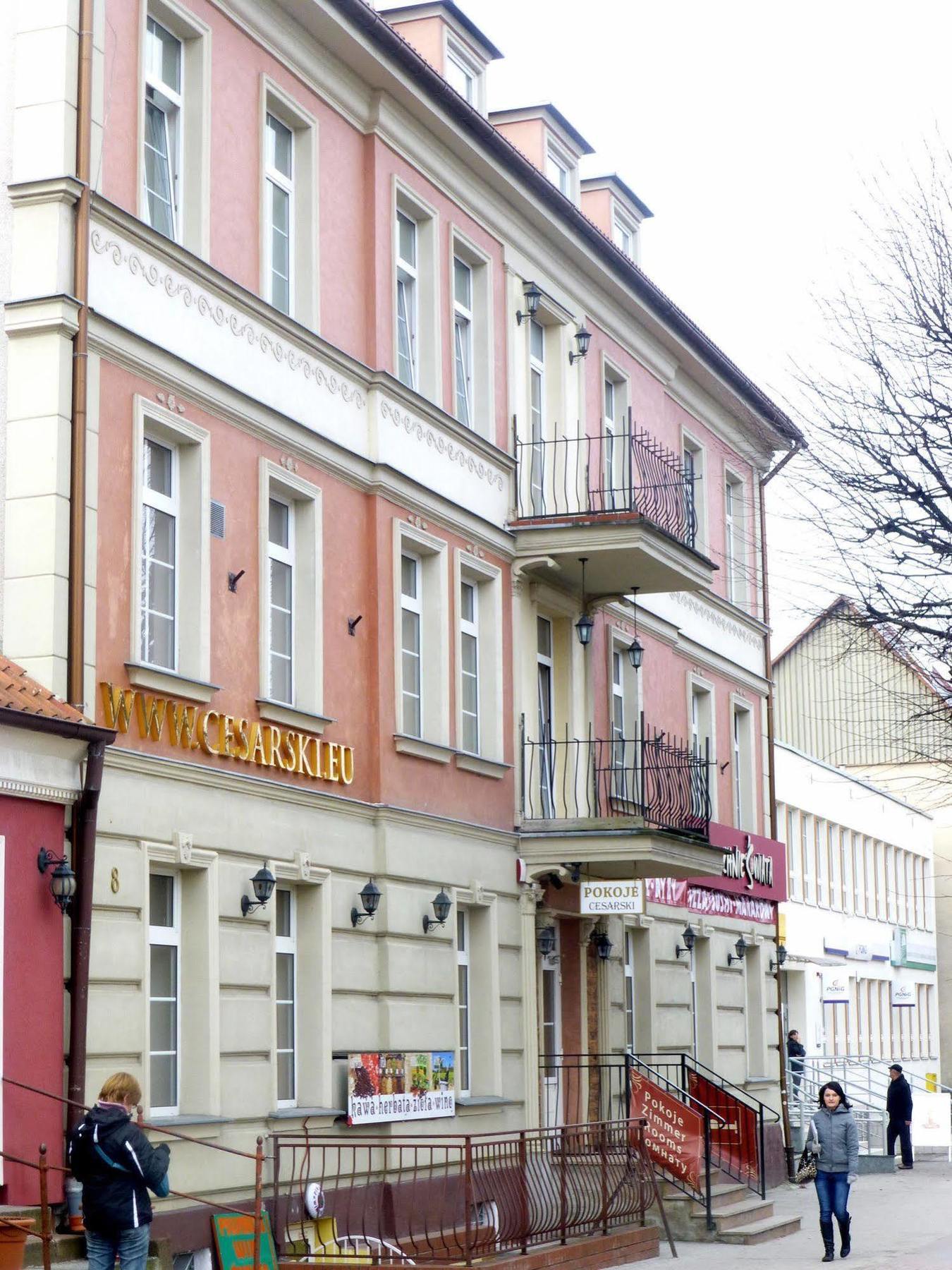 Hotel Cesarski - Kaiserhof Giżycko Exteriör bild
